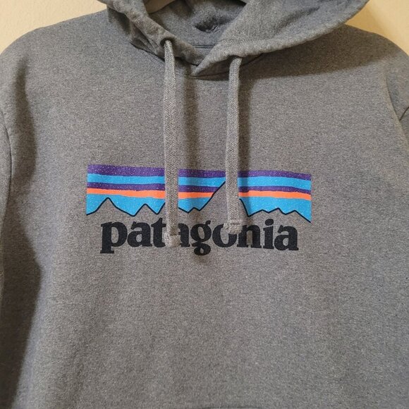 Patagonia Hoodie Mens Medium Gray Sweatshirt P6 Uprisal Hoody Pullover‎ Recycled - Picture 2 of 7